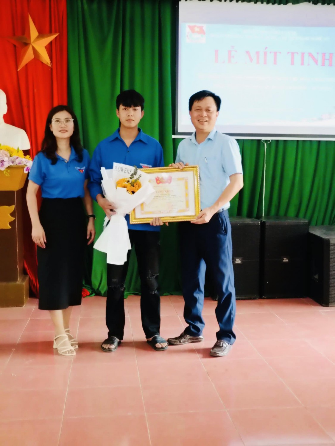 Tuyên dương học sinh 3 rèn luyện cấp trung ương năm học 2022-2023